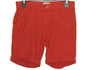 OLD NAVY Shorts Girls 14 Regular Rust Twill Adjustable Waist 14R Bermuda Short - Picture 1 of 12