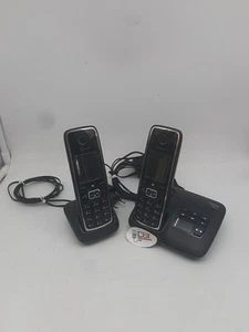 TELEFONI CORDLESS DUO GIGASET C530A, COMPLETI DI BASI, USATI - Photo 1/7