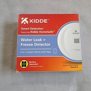 Detector inteligente de fugas y congelación de agua Kidde, habilitado para Wi-Fi, funciona con baterías - Imagen 1 de 6