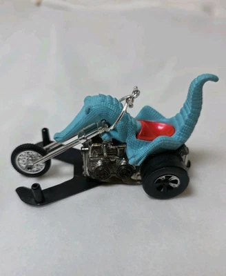 RARO! Hot Wheels Redline Chopcycles 1971 azul reptil ¡¡¡raro!!! Hecho en México Foto 1 de 4