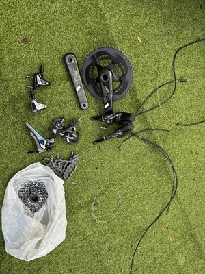 Sram double tap 22 speed hydraulic groupset road bike - Image 1 of 4