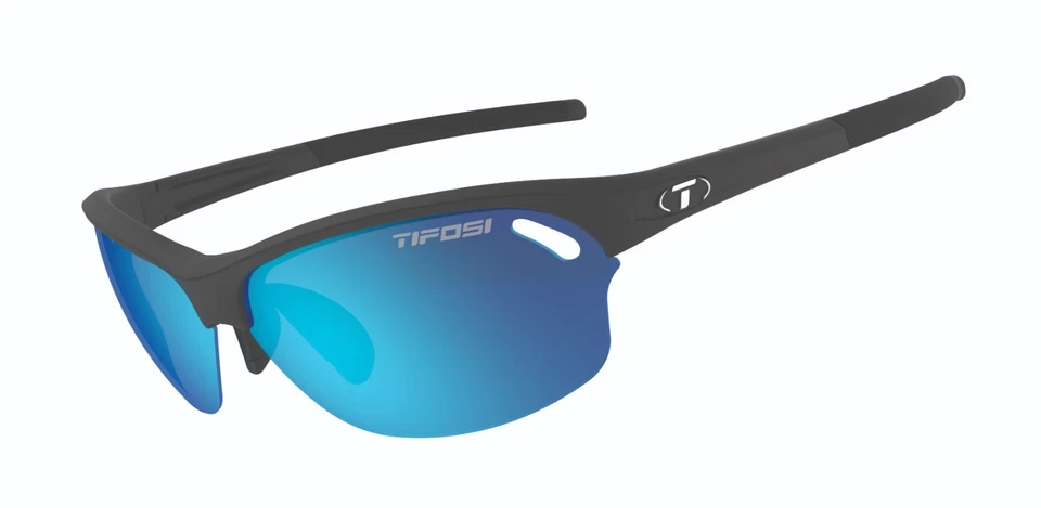 Tifosi Wasp, Matte Black with Clarion Blue/AC Red/Clear Lenses #1280100122 - Image 1 of 4