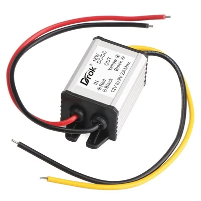 DROK 12V to 9V 2A 18W DC-DC Buck Power Converter Voltage Regulator Transformer - Image 1 of 4