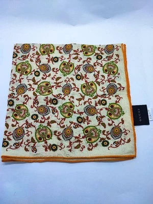 GUCCI Paisley Pañuelo Bufanda Pañuelo Foto 1 de 4