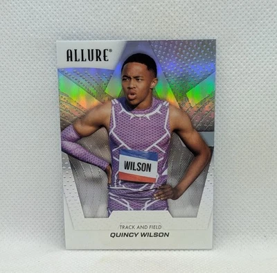 2025 Upper Deck Allure - Quincy Wilson Foil Rainbow - Image 1 of 2