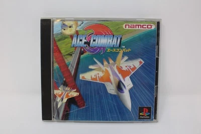Ace Combat Sony Playstation 1 PS1 Japanese Region Lock - Image 1 of 3