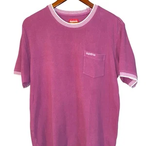Supreme Overdyed Pocket T-Shirt Distressed Purple Size Large - Bild 1 von 6