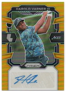 2024 Panini Prizm LIV Signatures Prizms Gold Harold Varner III Auto 06/10 - Bild 1 von 1