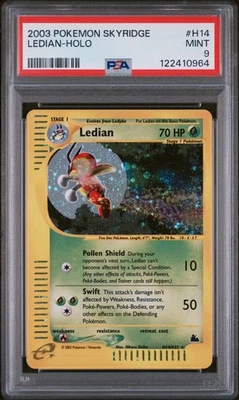 Ledian Holo PSA 9 2003 Pokemon Skyridge #H14 - Image 1 of 2