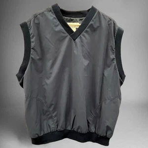 Vintage Sahara Vest Performance Pockets Windbreaker Grandpa Preppy Academia XL - Picture 1 of 7