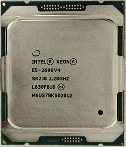 Intel Xeon e5-2696 v4 CPU processor OEM 2.2ghz 22c 44t lga2011-3 sr2j0 cpu - Bild 1 von 2