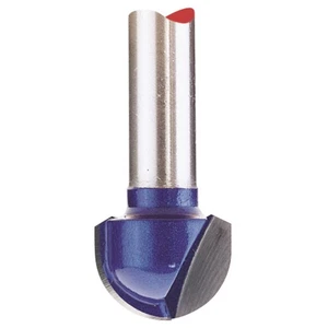 Draper TCT Router Bit 0.6cm Schaft Core Kiste 12.7 x 6.35mm Radius 75345 - Picture 1 of 2