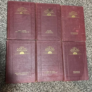 The Law of Success - Complete Set 0f 6 by Napoleon Hill 1946 Edition RARE - Picture 1 of 17