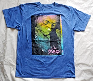 T-Shirt Lil Wayne Live Nation Rap Hip Hop - Taglia Large/L - SPEDIZIONE GRATUITA!!! - Foto 1 di 4