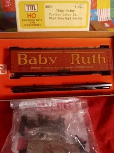 Baby Ruth Curtis Candy Chicago Wood Reefer Train Miniature Kit sealed TM Bag6240 - Picture 1 of 6