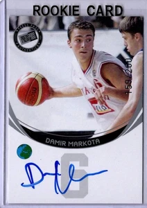 2006 Press Pass Basketball Damir Markota Bosnia Autograph Rookie Card #159/200 - Picture 1 of 2