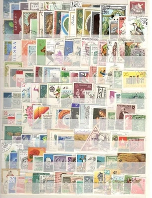 WORLDWIDE - 500 STAMPS - EARLY TO RECENT - MOSTLY USED - Image 1 of 4
