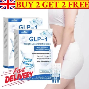 7PCS GLP-1 Weight Loss Oral Drops for Intestinal Slimming Boosting Metabolism - Picture 1 of 11