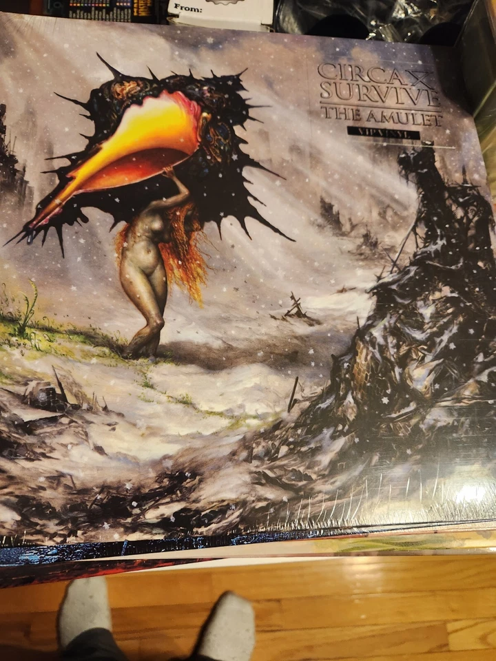 Circa Survive - THE AMULET - Vip Tour Vinyl Sealed 2017 hopeless record Oop - Image 1 of 1