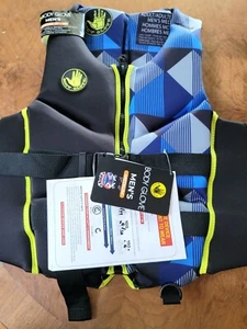 GUANTO CORPO UOMO SEGMENTATO PFD US COAST GUARD OMOLOGATO PFD MEDIUM, BLU *NUOVO - Foto 1 di 8