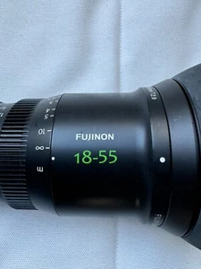 Fujinon MK 18-55mm T2.9 (E Mount) Cinema Zoom Lens - Picture 1 of 3