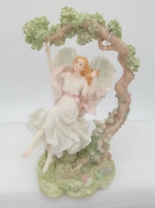 ROMAN INC,SERAPHIN CLASSICS HEAVEN ON EARTH REBECCA ANGEL FIGURINE - Picture 1 of 10