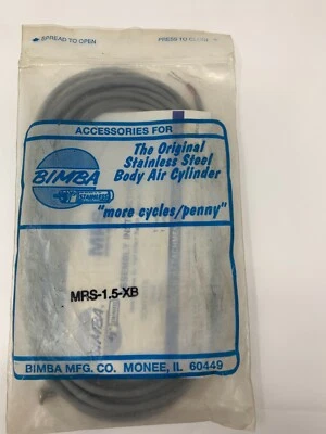 Bimba MRS-1.5-XB Magnetic Air Control Reed Switch 2W Mounting NO 12-230VAC - Image 1 of 3