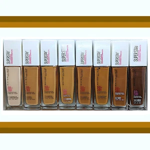 LOT OF 2 Maybelline SuperStay Foundation 24 Hour Full Coverage CHOOSE YOUR SHADE - Picture 1 of 10
