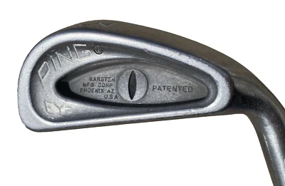 Hierro Ping Eye 3, hierro único, ojo negro, para hombre, diestro, eje de acero, usado Foto 1 de 4