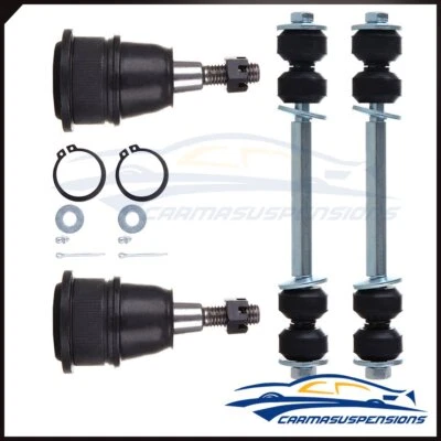 Fits 2009-2012 GMC Savana 4500 4x Front Upper Ball Joints Anti Sway Bar Linkage - Image 1 of 4