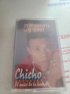 CHICHO SEVERINO, MILLONARIO  Y QUE, NEPO NUÑE  RECORDS BACHATAS CASSETTE SELLADO - Image 1 of 2
