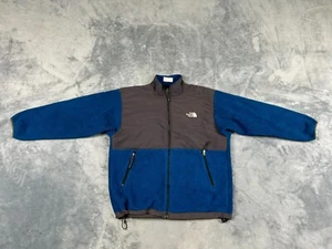 THE NORTH FACE DENALI YOUTH JACKET EXTRA LARGE BLUE POLARTEC FLEECE FULL ZIP - Picture 1 of 11