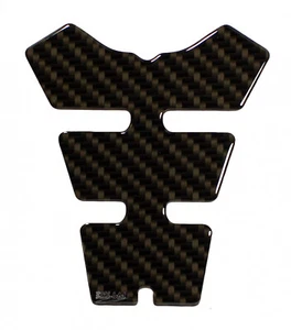 Tankpad Carbon Braun Optik Motorrad 3D Lackschutz Aufkleber Tankschutz : Form 35 - Bild 1 von 7