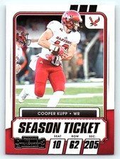 Cooper Kupp 2021 Panini Contenders DP Season Ticket Collegiate Card #39 Eastern