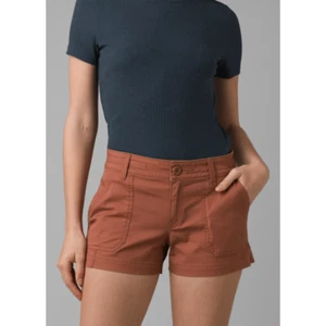 NWT Prana Elle Short 3 Inch Seam in Copper Size 27/4 - Picture 1 of 12
