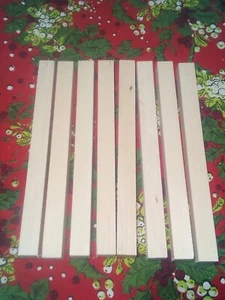 Basswood confezione da 8"" X 1"" X 12"" blocchi di legno da intaglio blocchi di legno da costruzione artigianato - Foto 1 di 2
