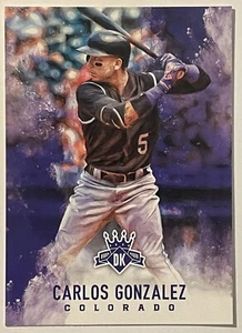 2017 Donruss - Diamond Kings - #104 Carlos Gonzalez - Colorado Rockies - Bild 1 von 2