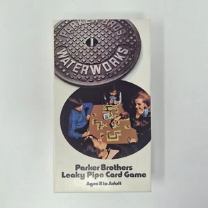 Waterworks - 1972 Parker Brothers Leaky Pipe Card Game - 100% Complete - Picture 1 of 8
