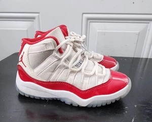 Nike Air Jordan 11 Retro Cherry TD Size 11C Toddler - Picture 1 of 10