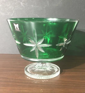 WATERFORD MARQUIS GLASS FOOTED BOWL - Picture 1 of 8