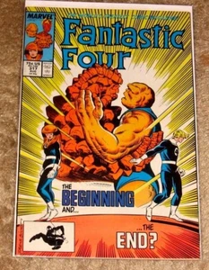 MARVEL #317 FANTASTIC FOUR NICE HIGH GRADE COMIC FREE BAGGED & BOARDED - Picture 1 of 1