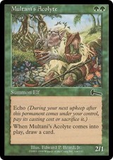 MULTANI'S ACOLYTE ~mtg EX/LP Urza's Legacy Com x4