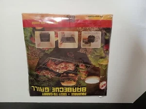 Premium Foldable Barbecue Grill, Portable Tailgaiting Grill 10" x 10" x 5" New - Picture 1 of 6