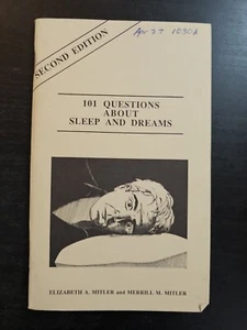 101 Fragen über Schlaf und Träume Broschüre 1988 - Bild 1 von 3