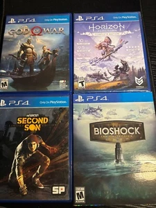 Bioshock The Collection God of War Horizon Zero Dawn Infamous Second Son - Picture 1 of 13