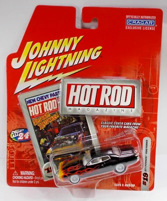 Johnny Lightning White Lightning Chase Hot Rod Magazine '71 PLYMOUTH ROAD RUNNER - Image 1 of 3