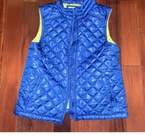 Boy’s Aeropostale vest blue size 12 green - Picture 1 of 2