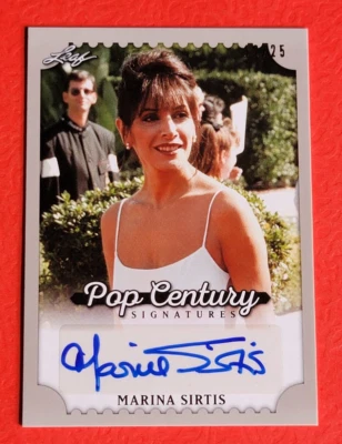 Marina Sirtis AUTOGRAPH AUTO CARD #12/25 STAR TREK NEXT GENERATION DEANNA TROI - Image 1 of 2