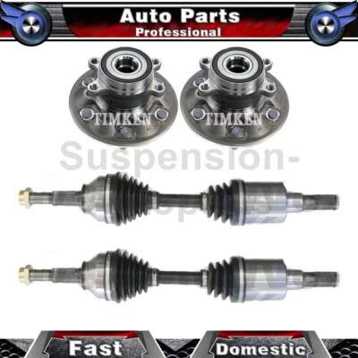 Cojinete de rueda de junta de eje CV delantero para Chevrolet Colorado 4x4 2,8 L 2009 2008 2007 Foto 1 de 4