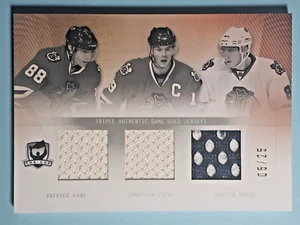Maillots Patrick Kane Jonathan Toews Marian Hossa Ltd /25 The Cup 2009-10 GU Neuf-M - Photo 1 sur 22